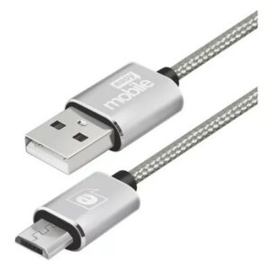 Premium Cable Micro-USB Prata 2M CMTD